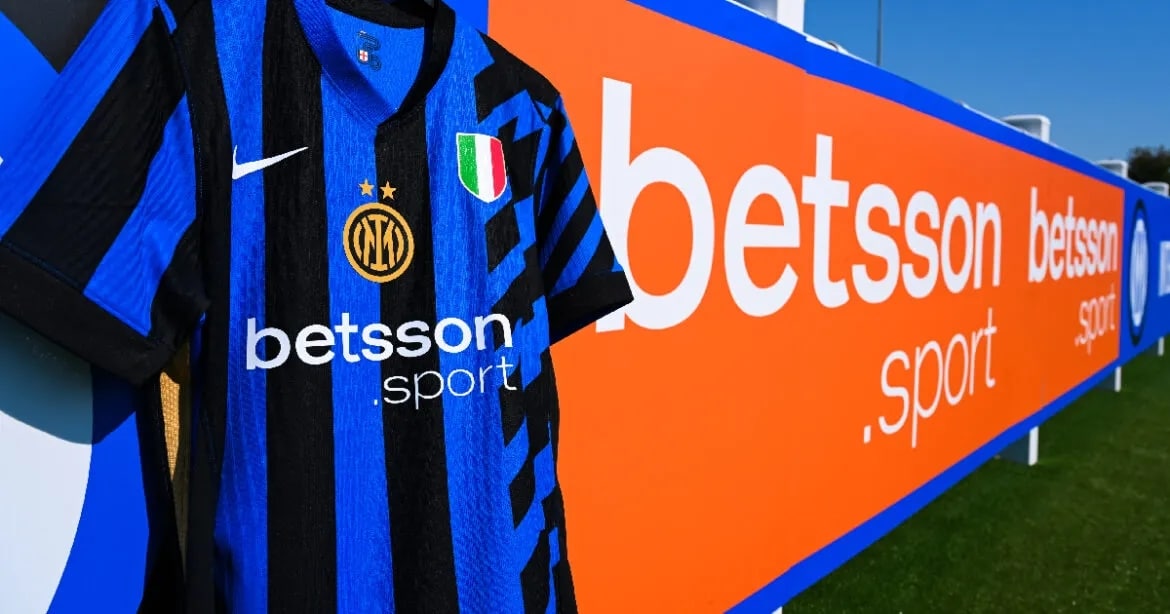 Betsson blir trøyesponsor for Inter Milan