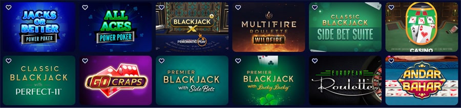 Captain Spins live casino